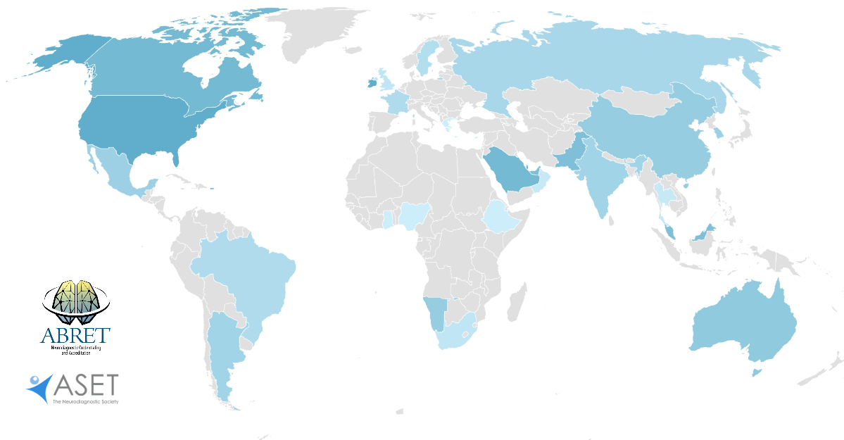 ABRET Neuroprofessionals in over 30 countries